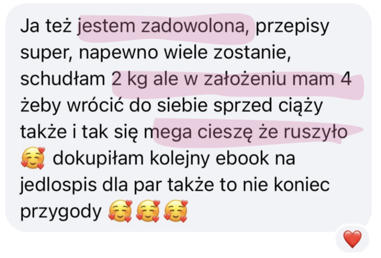 Opinia uczestniczki