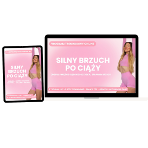 SILNY BRZUCH PO CIĄŻY- program treningowy na brzuch