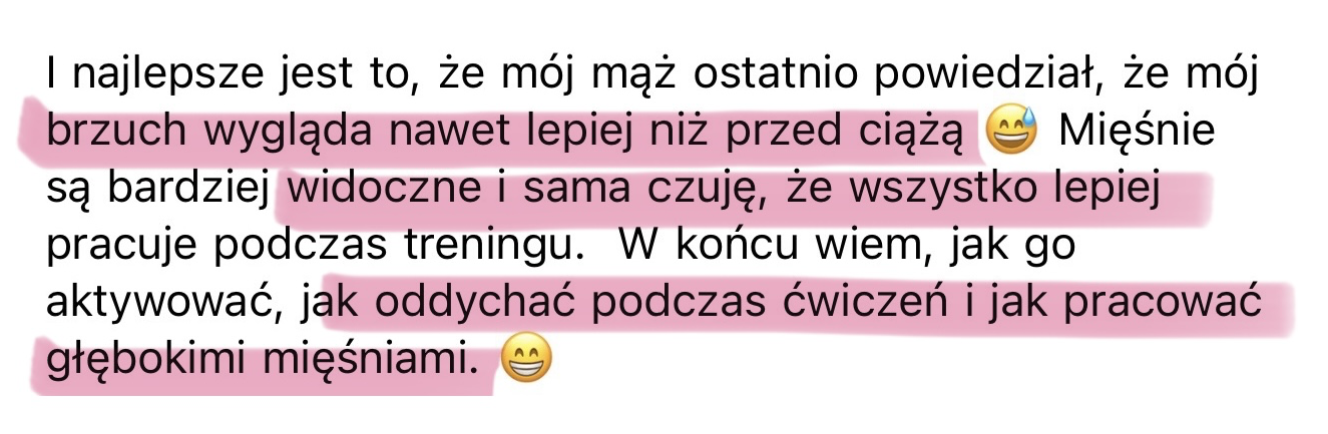Opinia uczestniczki
